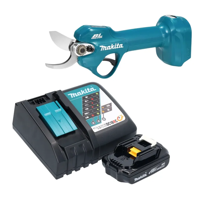 Makita DUP 181 RY1 Akku Astschere 18 V 30 mm Brushless + 1x Akku 1,5 Ah + Ladegerät Neue Ware
