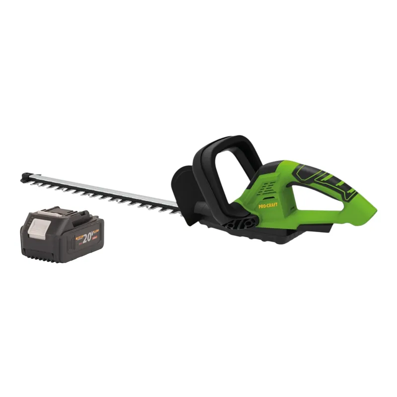 Sichere Zahlung Procraft PZA24bb Akku Heckenschere 20 V 510 mm Brushless + 1x Akku 4,0 Ah - ohne Ladegerät