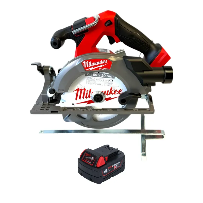 Direkt Vom Hersteller Milwaukee M18 FCS552-401 Akku Handkreissäge 18 V 165 mm Brushless + 1x Akku 4,0 Ah - ohne Ladegerät
