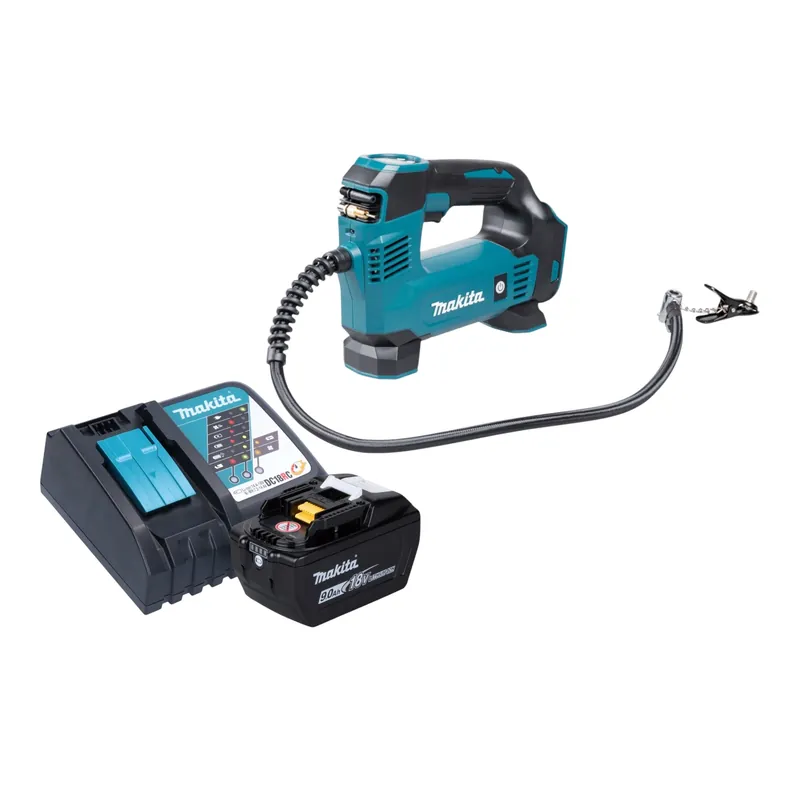 Makita DMP 180 Z Akku Kompressor 18 V 8,3 bar + 1x Akku 9,0 Ah + Ladegerät Markenware