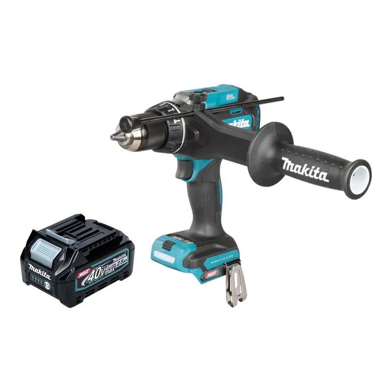 Makita HP 003 GD1 Akku Schlagbohrschrauber 40 V max. 180 Nm Brushless + 1x Akku 2,5 Ah - ohne Ladegerät Garantierte Lieferung