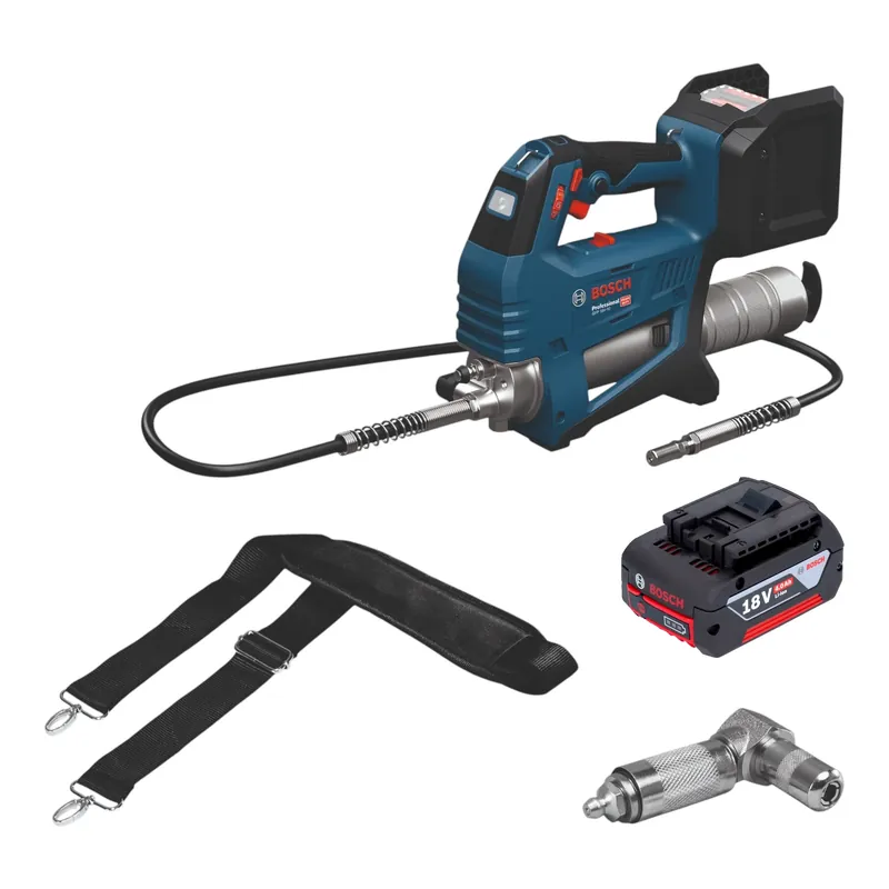 Bosch GFP 18V-10 Akku Fettpresse 18 V 10000 psi + 1x Akku 4,0 Ah - ohne Ladegerät Beliebt