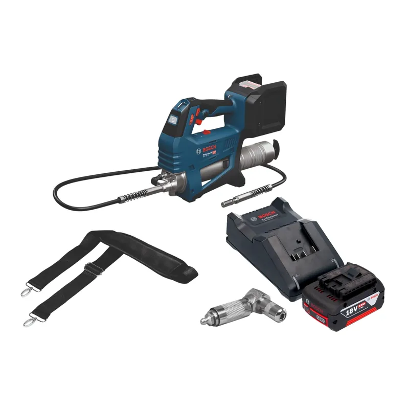Rabatt Bosch GFP 18V-10 Akku Fettpresse 18 V 10000 psi + 1x Akku 5,0 Ah + Ladegerät