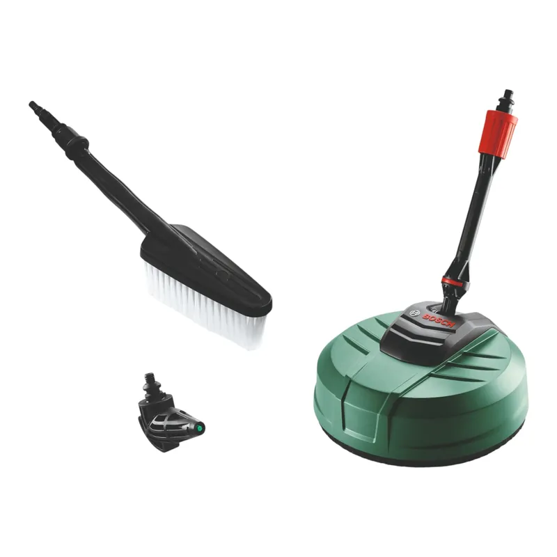 Bosch Systemzubehör Haus und Auto Reinigung Set ( F016800611 ) Terassenreiniger / Waschbürste / Düse Sofort Bestellen