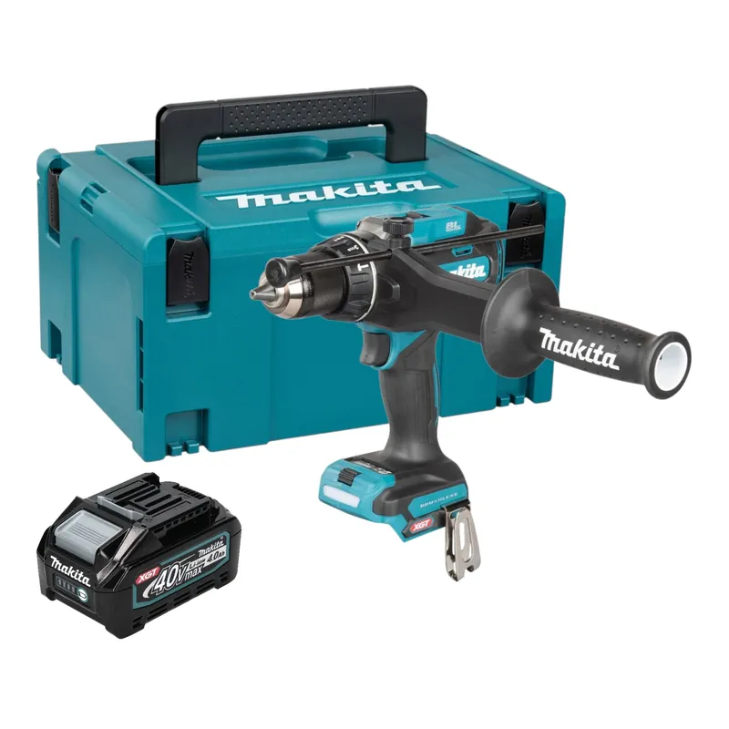 Aktuell Makita HP 003 GM101 Akku Schlagbohrschrauber 40 V max. 180 Nm Brushless + 1x Akku 4,0 Ah + Makpac - ohne Ladegerät