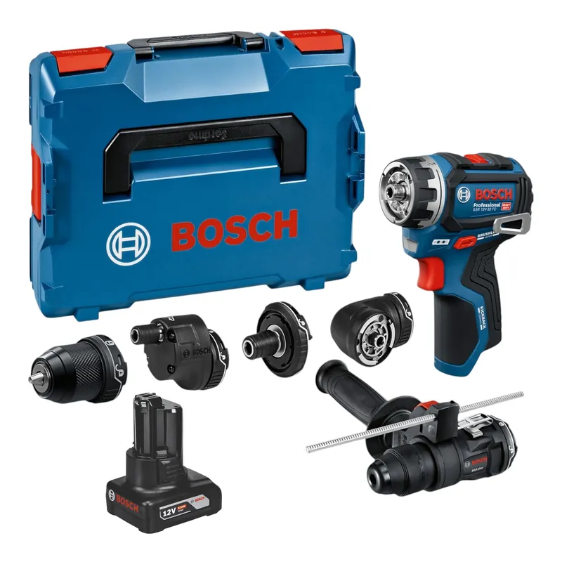 Bosch GSR 12V-32 FC Akku Bohrschrauber 12 V 31 Nm Brushless + 1x Akku 6,0 Ah + L-Boxx - ohne Ladegerät Saisonangebot