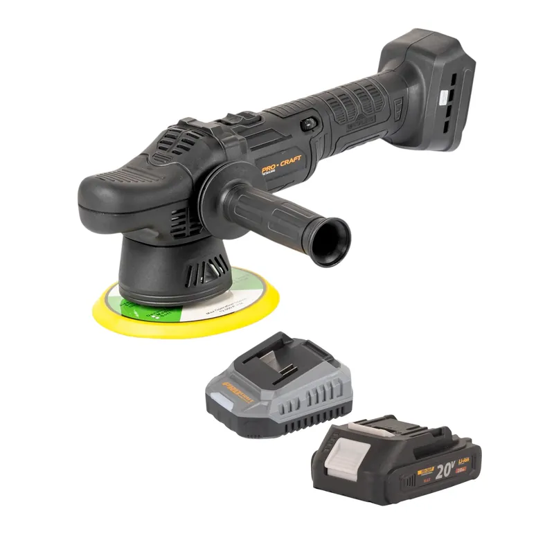 Procraft PM20bb Akku Poliermaschine 20 V 150 mm + 1x Akku 2,0 Ah + Ladegerät Bestseller
