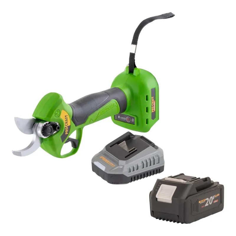 Procraft ES28Li bb Akku Astschere Gartenschere 20 V 25 mm + 1x Akku 4,0 Ah + Ladegerät Top-Preis