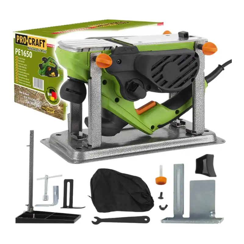 Preisknaller Procraft PE1650 Elektro Hobel 850 Watt 82 mm Hobelbreite