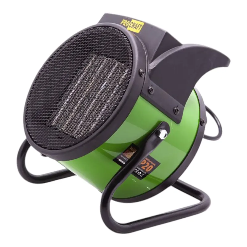 Procraft FP20 Elektro Heizlüfter Heizgerät 2 kW 3 Leistungsstufen 25/1000/2000 W Direkt Vom Hersteller