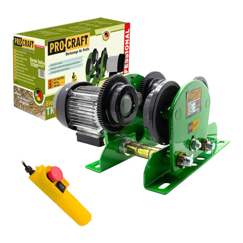 Procraft TK1000 Elektrischer Fahrantrieb 200 Watt 1200 kg 16,4 m/min Saisonangebot