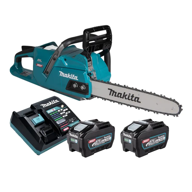 Makita UC 011 GT201 Akku Kettensäge 40 V max. 35 cm Brushless + 2x Akku 5,0 Ah + Ladegerät Mega-Angebot