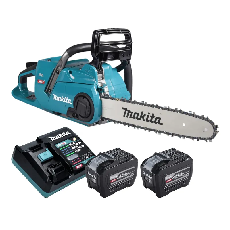 Makita UC 015 GE201 Akku Kettensäge 40 V max. 35 cm Brushless + 2x Akku 8,0 Ah + Ladegerät Bestpreis