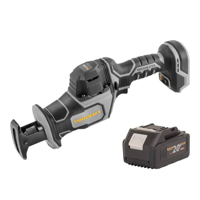Procraft Industrial RS20Abb Recipro Säbelsäge 20 V Brushless + 1x Akku 4,0 Ah - ohne Ladegerät Sale