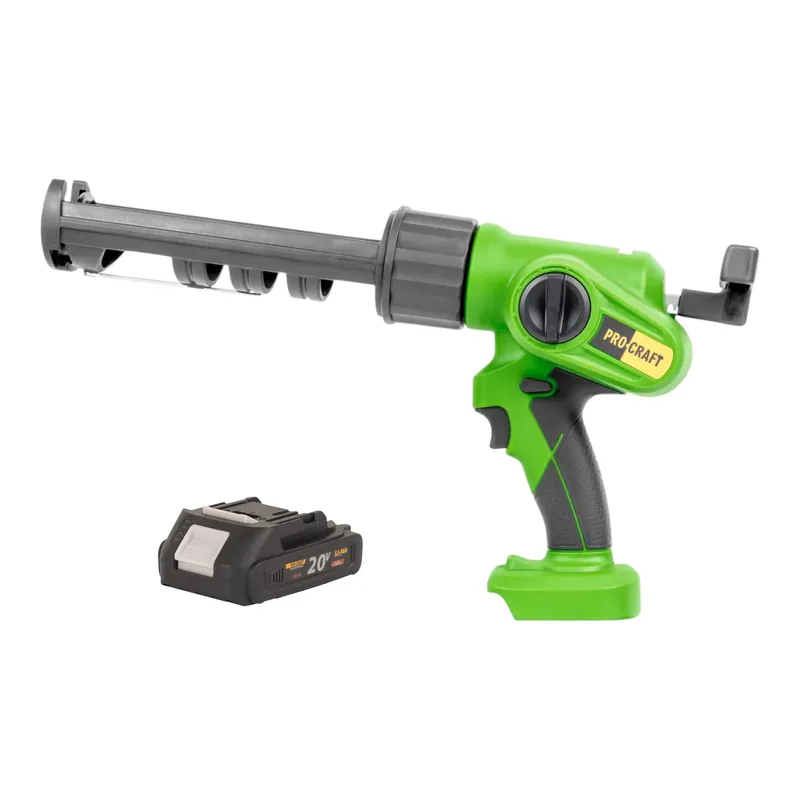 Procraft PC20bb Akku Kartuschenpistole 20 V 2000 N 280 - 310 ml + 1x Akku 2,0 Ah - ohne Ladegerät Preisknaller