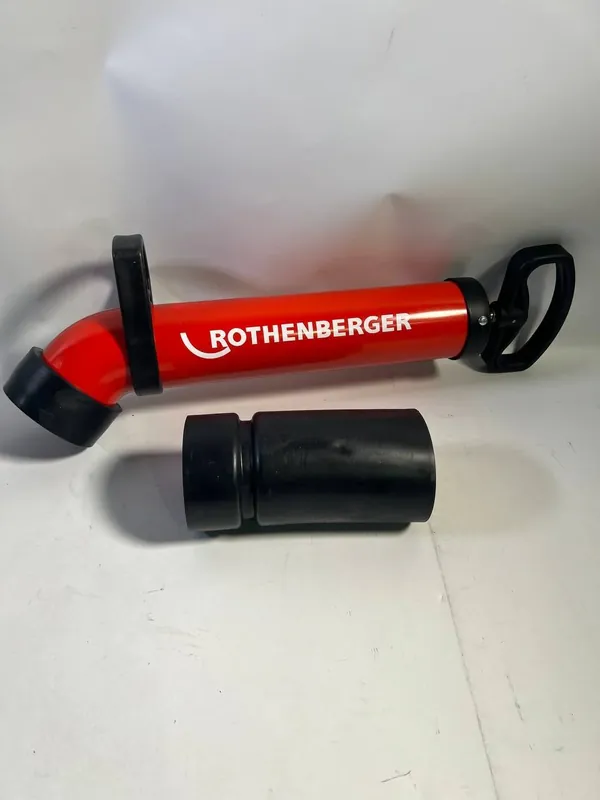 Preisknaller Rothenberger ROPUMP Super Plus + Adapter k+l ( 072070X ) Saugdruck Rohrreiniger Handpumpe - Leicht Gebraucht