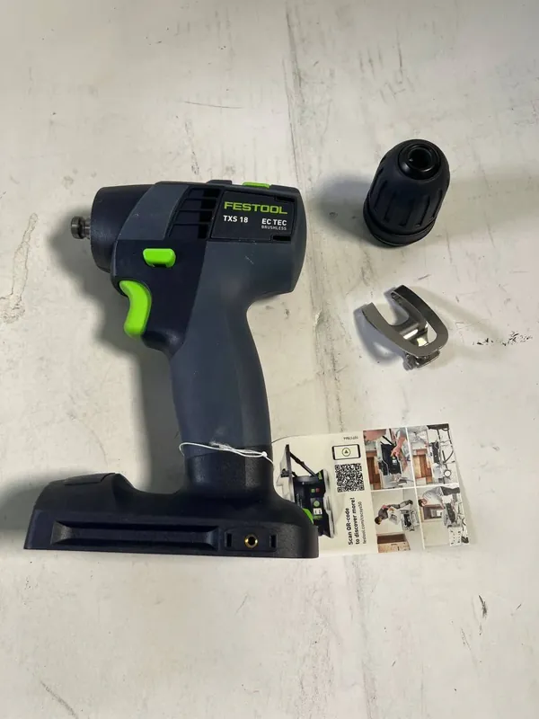 Festool TXS 18-Basic Akku Bohrschrauber 18 V 40 Nm Brushless ( 576894 ) + Systainer - ohne Akku, ohne Ladegerät - Leicht Gebraucht Must-Have