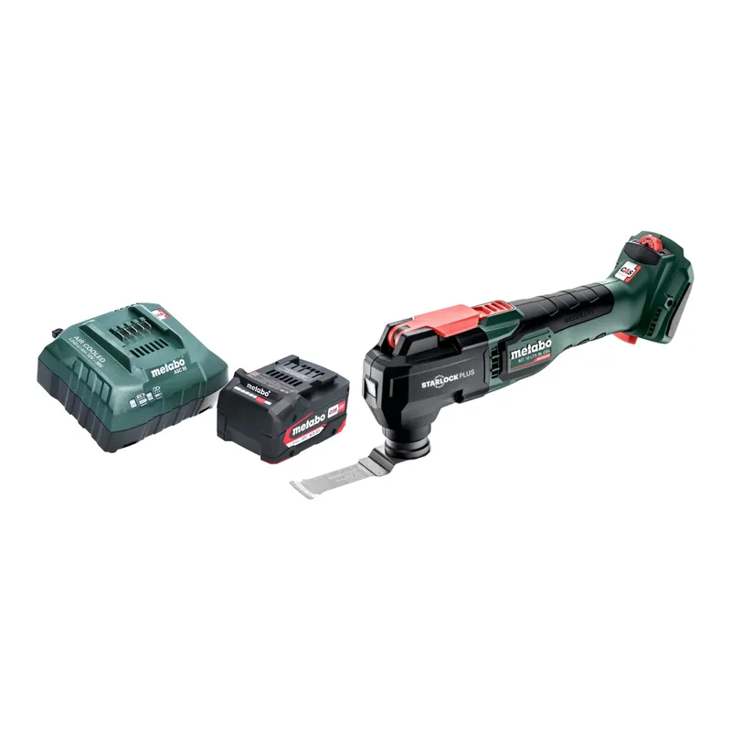 Metabo MT 18 LTX BL QSL Akku Multitool 18 V Brushless Starlock Plus + 1x Akku 4,0 Ah + Ladegerät Preisreduziert