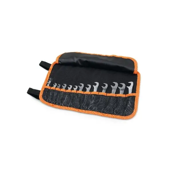 Serie di 13 chiavi a forchetta doppie piccole in busta avvolgibile di poliestere resistente Beta 73/B13N Sonderangebot