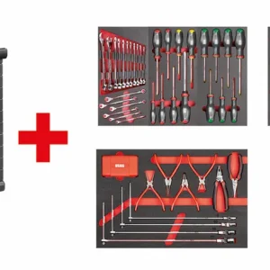 Letzte Chance Carrello Usag 519 RACING con assortimento AUTORIPARAZIONE 495 MAA 155pz