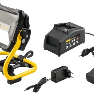 Faro led cantiere Rems Lumen 2800 22v Set a batteria Preis Gesenkt