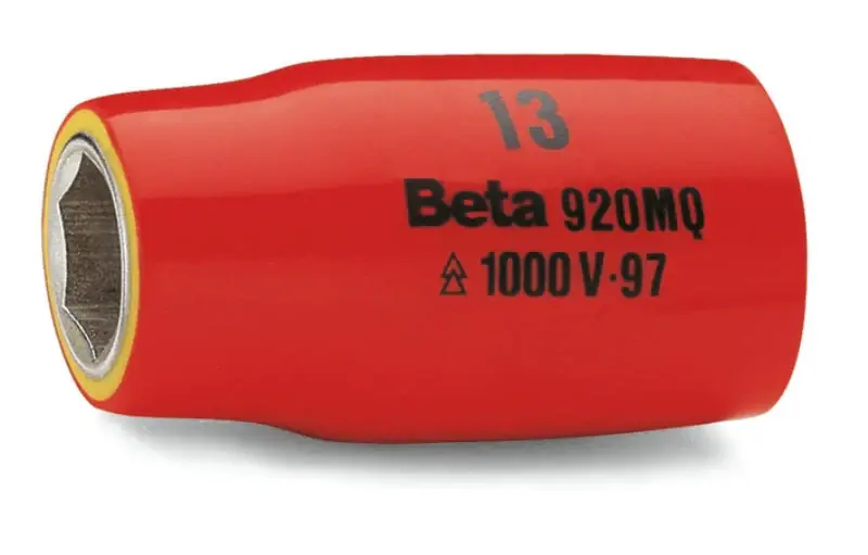 Chiavi a bussola 1/2" esagonali Beta 920MQ/A Isolamento 1000V Echt