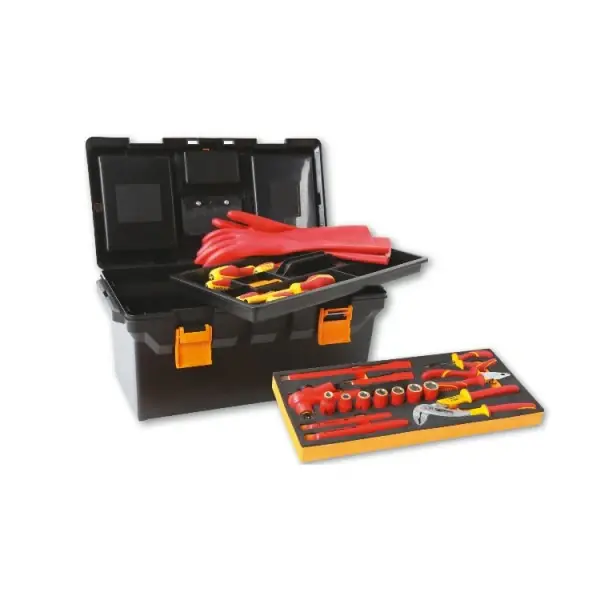 Preiswert Assortimento di 32 utensili isolati per auto ibride Beta 2115P L-MQ32 Isolamento 1000V