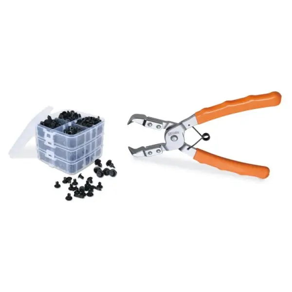 Nur Für Kurze Zeit Kit pinze per pioli con assortimento clips in plastica Beta 1478/K3