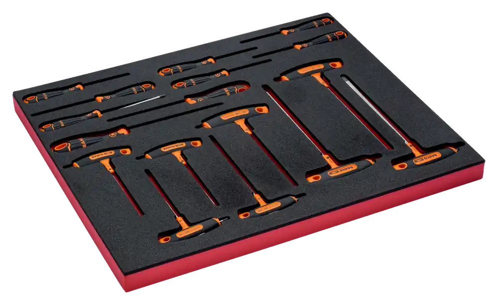 Aktuell Assortimento cacciavite in alloggiamento termoformato - 17 pezzi Bahco FF1A133
