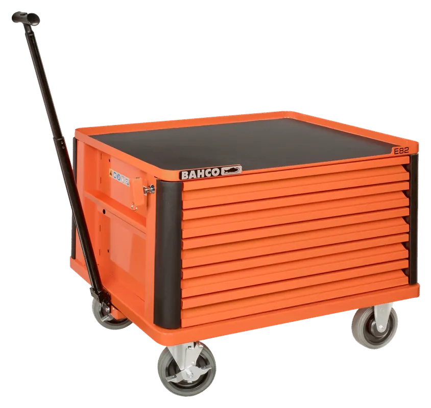 Schneller Versand Cassettiera per officina Storage HUB E72 26" su rotelle con 5 cassetti Bahco 1482K5W