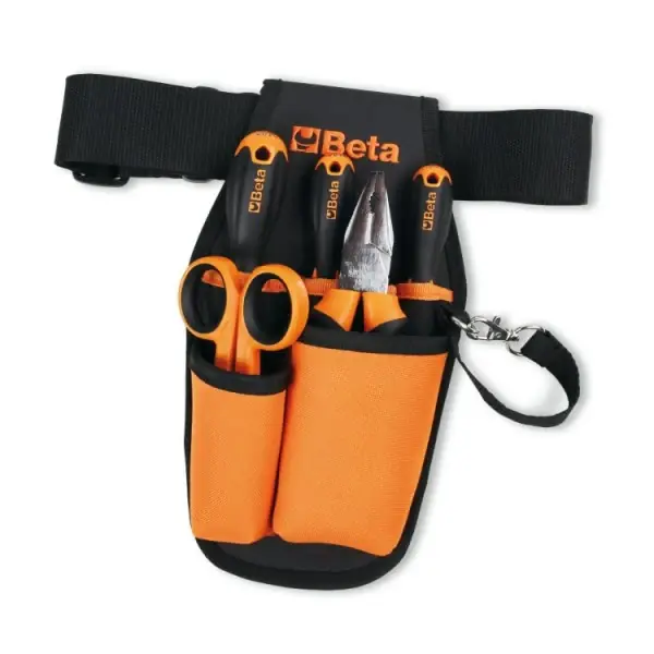 Preisreduziert Marsupio porta attrezzi con assortimento di 5 utensili Beta 2005MPU/E