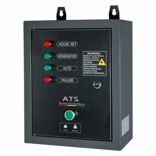 QUADRO INTERVENTO AUTOMATICO ATS MONOFASE Pramac AMF per PMD5000s Echt