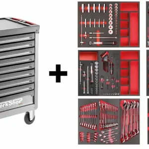 Neu Im Sortiment CARRELLO USAG START 516 ST9GV 9 CASSETTI + ALLESTIMENTO 300 UTENSILI Workshopitaly