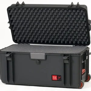 Baule trolley Hermetic a tenuta stagna in colore nero Fram TX69/W/U con portattrezzi Begrenztes Angebot