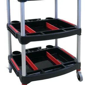 Direkt Vom Hersteller CARRELLO PORTA-MINUTERIA CON 3 RIPIANI Fermec 343
