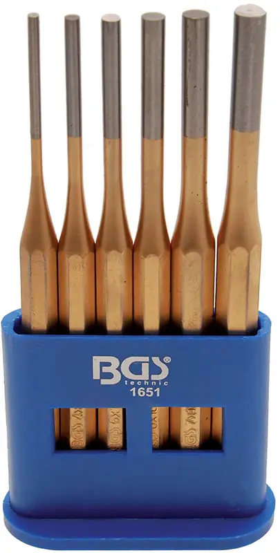 SET 6 PEZZI, CACCIASPINE 3-8 MM, LUNGHEZZA 150 MM BGS1651 Nur Heute