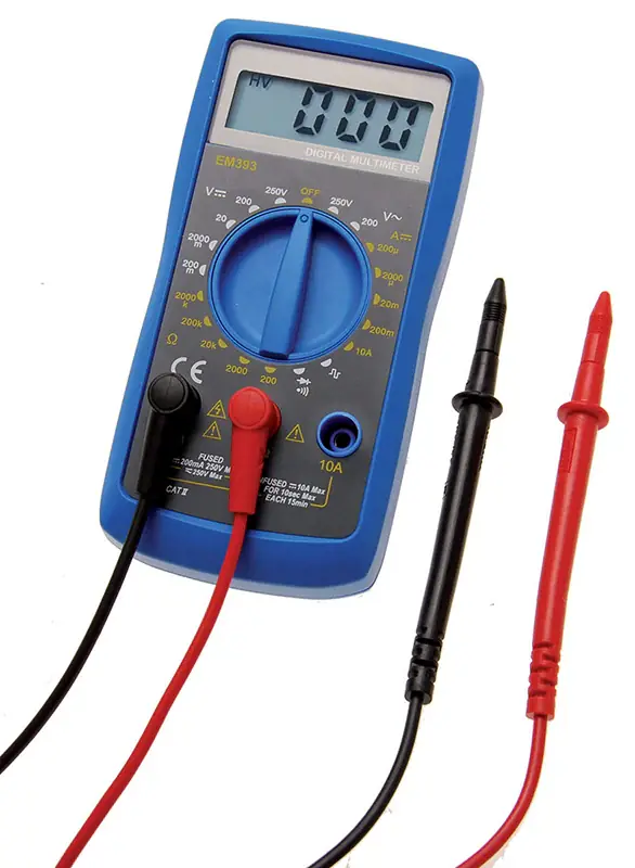 MULTIMETRO DIGITALE BGS63400 Geprüft