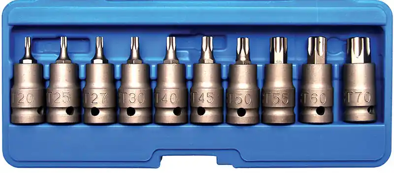 Markenprodukt CASSETTA 10 PZ BUSSOLA MACCH. TORX MASCHIO BGS5097