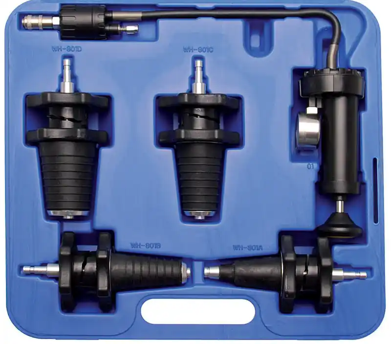 Neu SET 5 PEZZI, PER TEST PRESSIONE RADIATORE BGS8096