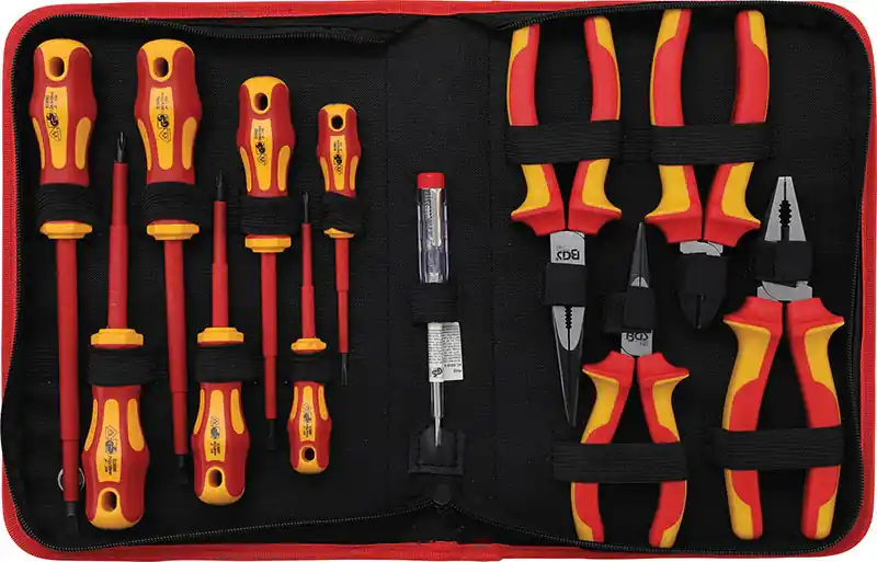 Markenware SET 12 PEZZI, UTENSILI ISOLATI VDE BGS7140