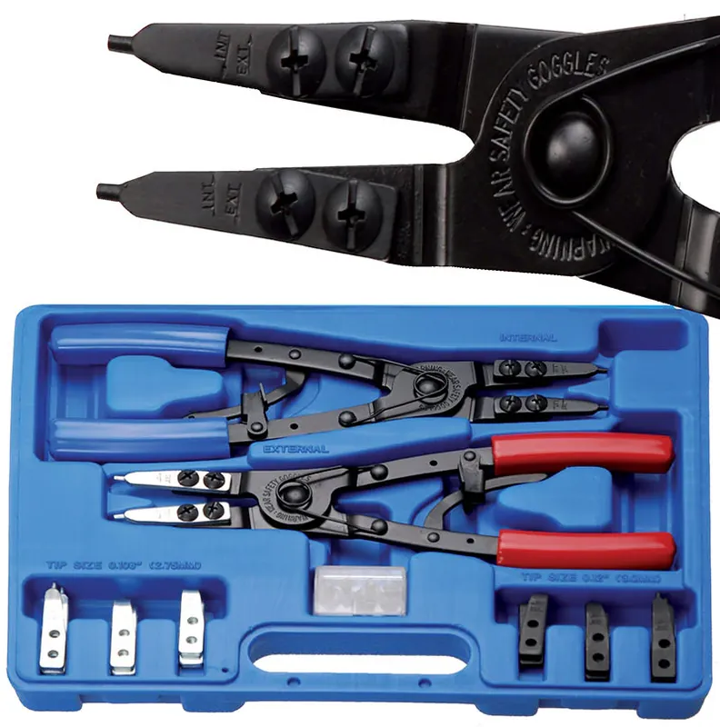 SET 10 PEZZI, PINZE PER ANELLI ELASTICI SEEGER BGS453 Jetzt Bestellen