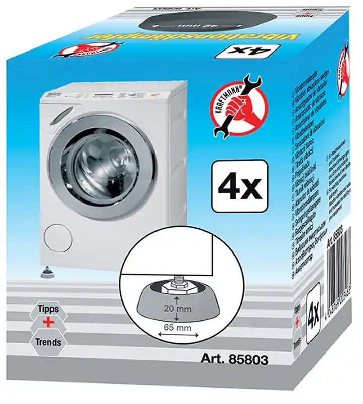 KIT ASSORBIMENTO VIBRAZIONI DA 4 PEZZI BGS85803 Knallerangebot