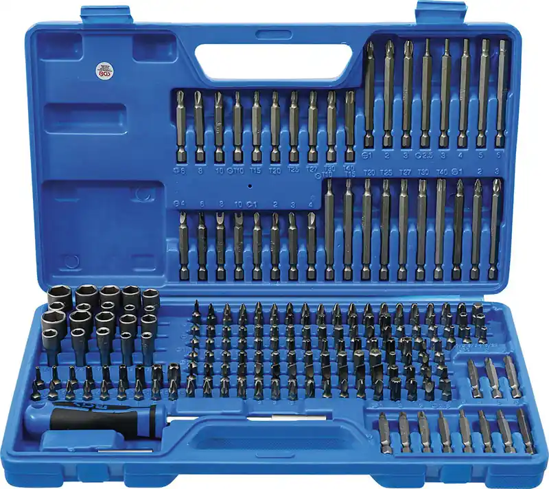SET 208 PEZZI, INSERTI PER VITI DI SICUREZZA BGS20103 Super-Preis