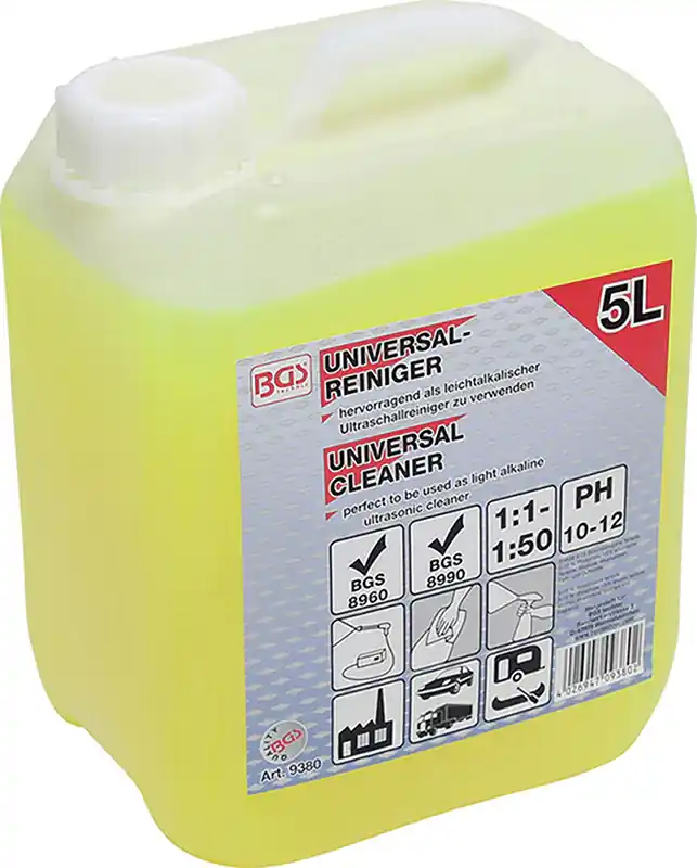 Sichere Zahlung DETERGENTE UNIVERSALE, 5lt. BGS9380