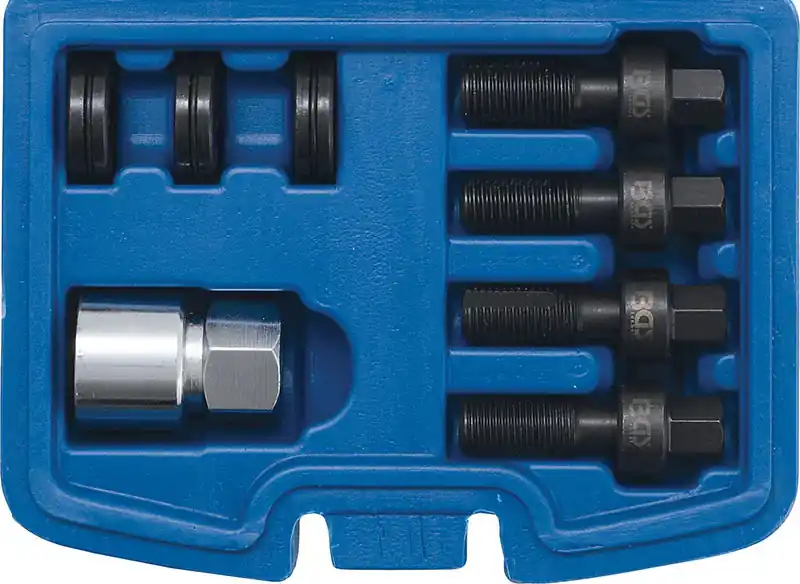 Knallerangebot SET 8 PEZZI, PER RIPARAZIONE DEI FILETTI DI PRIGIONIERI E DADI RUOTA, M12 E M14 BGS8692