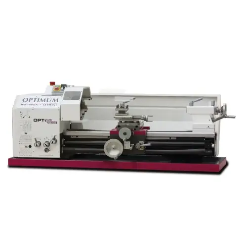 TORNI CON CAMBIO CON CINGHIA TRAPEZOIDALE ED AVANZAMENTO LONGITUDINALE E TRASVERSALE TU 3008 OPTIMUM 050OP7200 Neu Im Sortiment