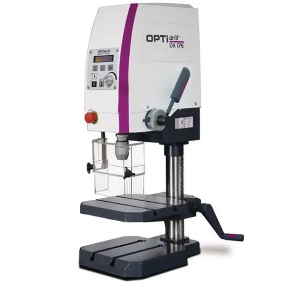 Trapano da banco Optimum DX 17E 1000W 230V a regolazione continua, 16mm Knallerangebot