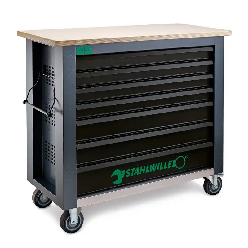 Neue Kollektion Banco da lavoro WB625 con 7 cassetti - VUOTO - STAHLWILLE