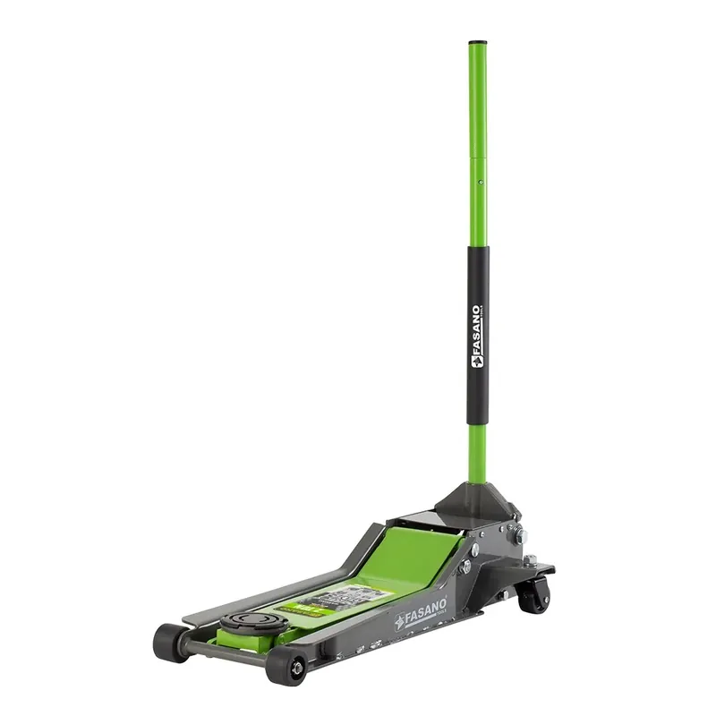 Neuheit Sollevatore idraulico Fasano Tools FG 719 2T lungo ribassato da 2T.