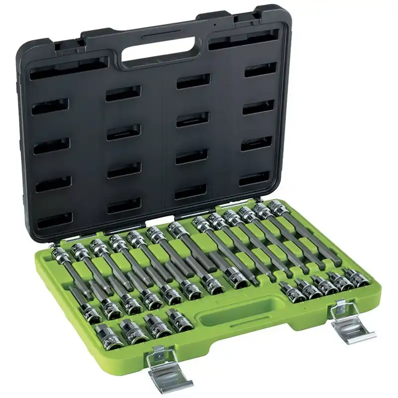 Saisonangebot SET INSERTI A BUSSOLA CON IMPRONTA ESAGONALI - 1/2" Fasano Tools FG 150H/S30